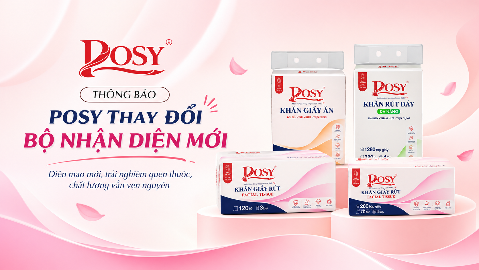 POSY CHÍNH THỨC RA MẮT BỘ NHẬN DIỆN THƯƠNG HIỆU MỚI TỪ THÁNG 10/2026